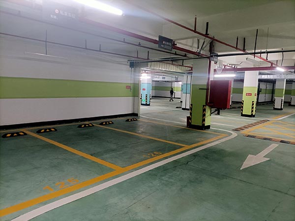 淮北小区划线